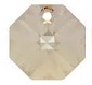 12mm Octagon Pendant Golden Shadow