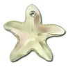 20mm Starfish Pendant Luminous Green