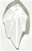 32mm Leaf Pendant Crystal
