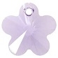 12mm Flower Pendant Violet