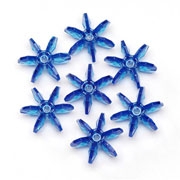 10mm Starflake/Paddlewheel Sunburst Beads