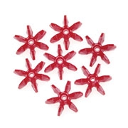 Starflake Paddlewheel Sunburst Beads