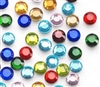 Acrylic/Plastic Round Rhinestone-12mm