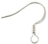 Flat Fishhook Earring with Spring
