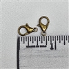 14mm Plated Lobster Clasp-ANTIQUE GOLD