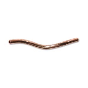 1.2 x 20mm Plated Spiral Tube-COPPER