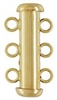 3 Strand Tube Clasp-GOLD