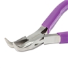 BeadSmith Super-Fine Bent Chain nose Pliers w/Spring