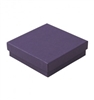 #33 Purple Solid Top Jewelry Box- 3 1/2" x 3 1/2" x 1"