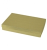 #85 Gold Solid Top Jewelry Box- 8" x 5 1/2" x 1 1/4"