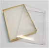 #53V Gold Clear Top View-It - 5 1/4" x 3 3/4" x 7/8"