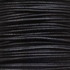 Waxed Cotton Cord - 1 MM - 288 Yard Spool - Black