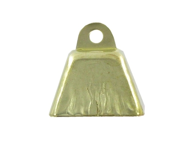 1 1/4" Gold Cow Bell
