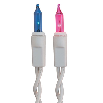 Baby Favorites Light Strand Pink & Blue Bulbs