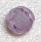 Cubic Zirconia 4mm Faceted Round Bead- Light Purple