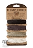 Hemptique Hemp Cord Set - 20# Test - Earthy