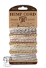 Hemptique Hemp Cord Set - 20# Test - Metallic Vintage