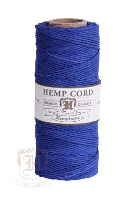 Hemptique Hemp Spool - 20# Test - Blue