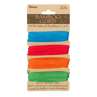 Bamboo Cord Set - 20# Test Neon - #1936-308