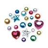 Acrylic Rhinestones Darice-The Big Bling Gem Value Pack-Multi Color-Round & Shape Assortment