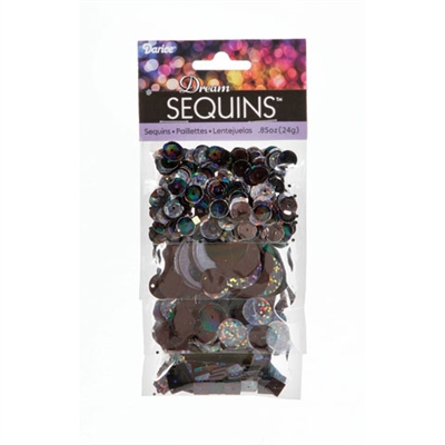 Dream Sequinsâ„¢- Bright Black