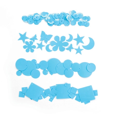 Dream Sequinsâ„¢- Cream Blue