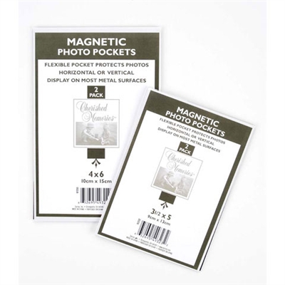 Flexible Magnetic Photo Pockets