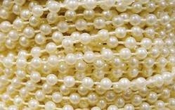 Fused String Pearls - 4mm Ivory