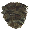 Natural Bronze Turkey Feather Flat Pad