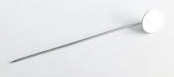 Stick Pin/Lapel Pin-5mm pad-2 1/4"-SILVER