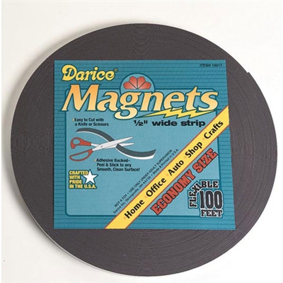 Flexible Magnet Strip with Adhesive Back