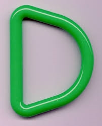 5" Marbella Plastic D Ring