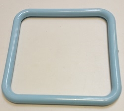 7" Square Marbella Plastic Ring