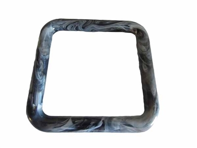 9" Square Marbella Plastic Ring
