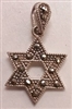 Marcasite Star of David Charm/Pendant