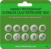 Makins Ultimate Clay Extruder Disc Set D