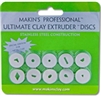 Makins Ultimate Clay Extruder Special Edition Disc Set for Metal Clay