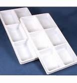 Plastic Tray Liner Insert - 6 Compartment
