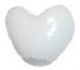 Heart Pony Bead-OPAQUE COLORS