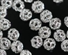 Sterling Silver Mesh Bead - 6mm - 1.5mm Hole Size