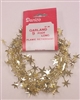 Plastic Star Garland- Gold