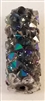 Swarovski 15mm Fine Rock Tube- Paradise Shine