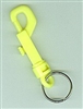 3 1/2" Swivel Clip Hook Plastic Neon Mix