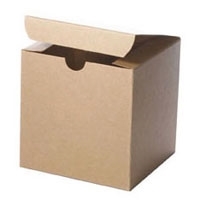 4" x 4" x 2" Kraft Tuck It Boxes