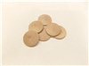 Unfinished Wooden Nickels - 1 1/2" x 1/8"