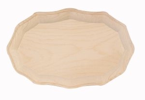 Wood Plaque - French Oval - 7" x 9"