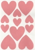 Double Sided Tape Die Cut Sheets - Hearts