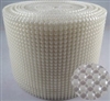 Plastic Mesh Pearl Ribbon - 24 Line, 4 1/2" x 10 Yards