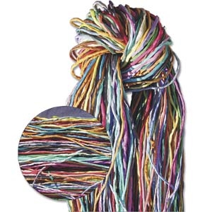 Hand Dyed Silk Strands - Sophisticated