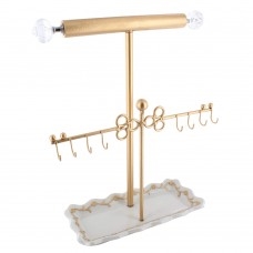 Ikee Metal Jewelry Display Jewelry Stand Hanger Organizer